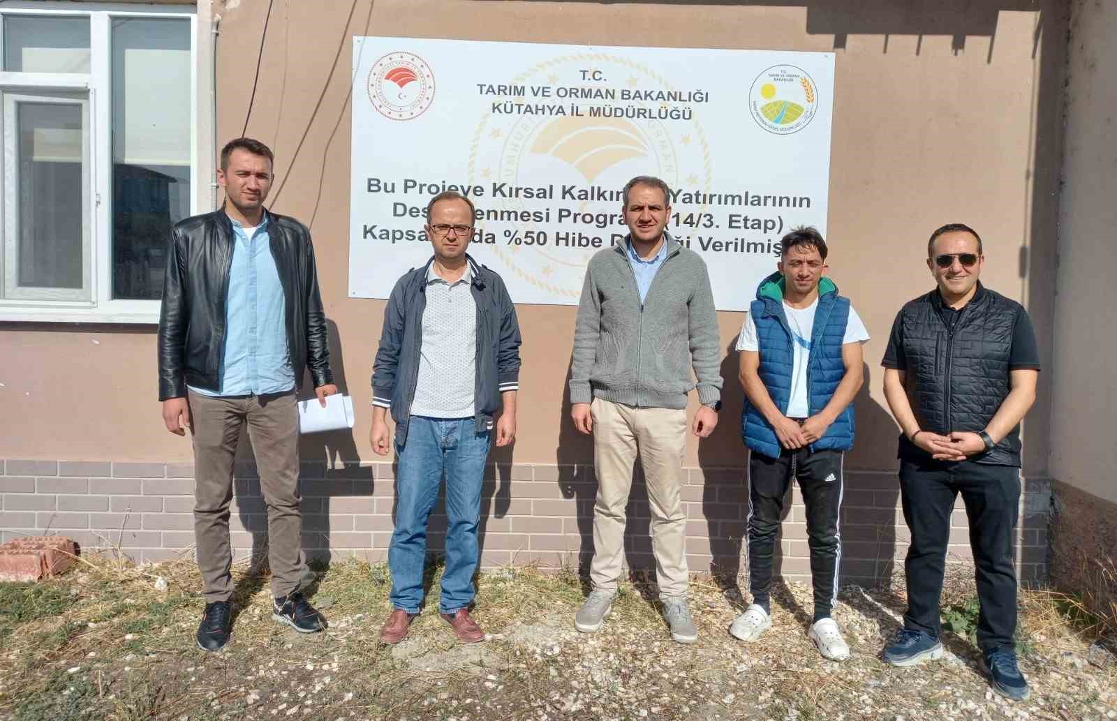 Kütahya'da Kırsal Kalkınma Yatırımlarına Destek Yerinde Kontrol