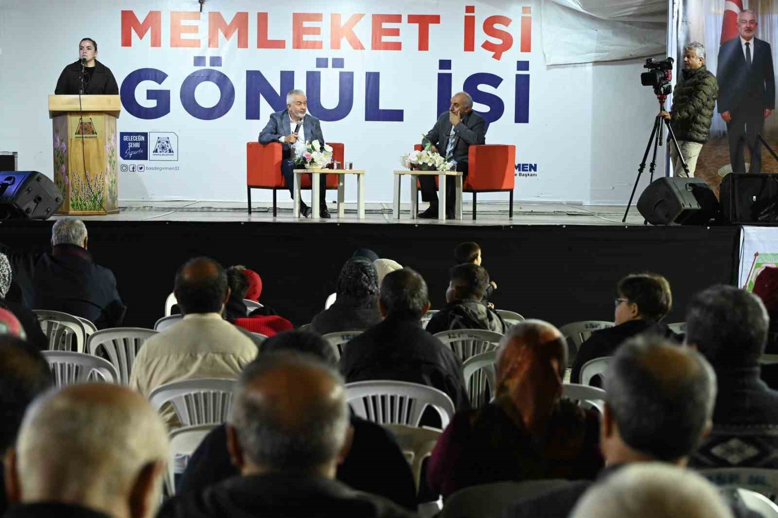 Isparta'da Belediye Başkanı gençlere destek veriyor