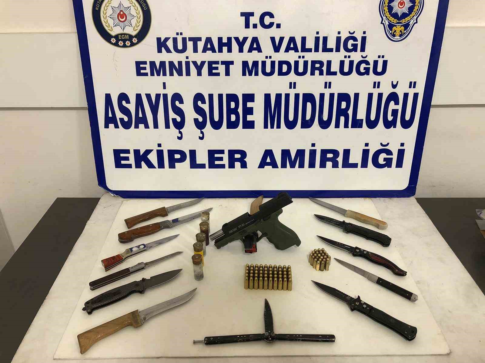 Kütahya'da Polis Ekiplerinden Büyük Operasyon