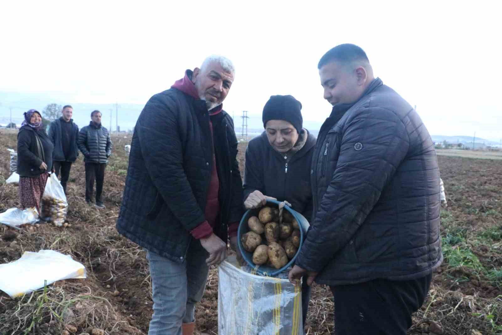 Sandıklı'da Patates Hasadı Yüzleri Güldürdü