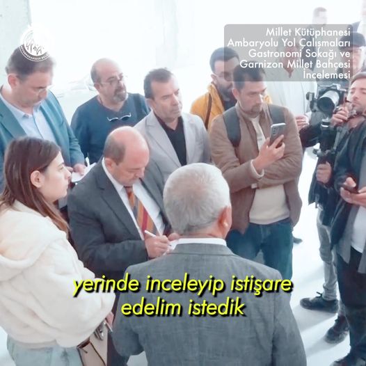 Afyonkarahisar Belediye Başkanı, gazetecilere projeleri tanıttı.