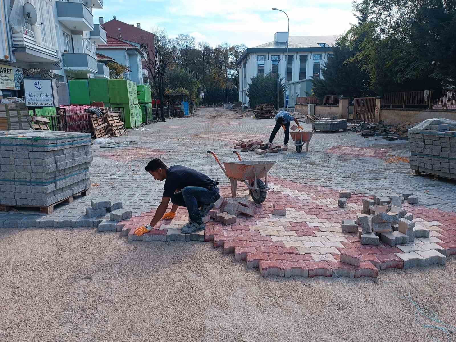 Gölpazarı'nda Alt ve Üstyapı Çalışmaları Hızla Devam Ediyor