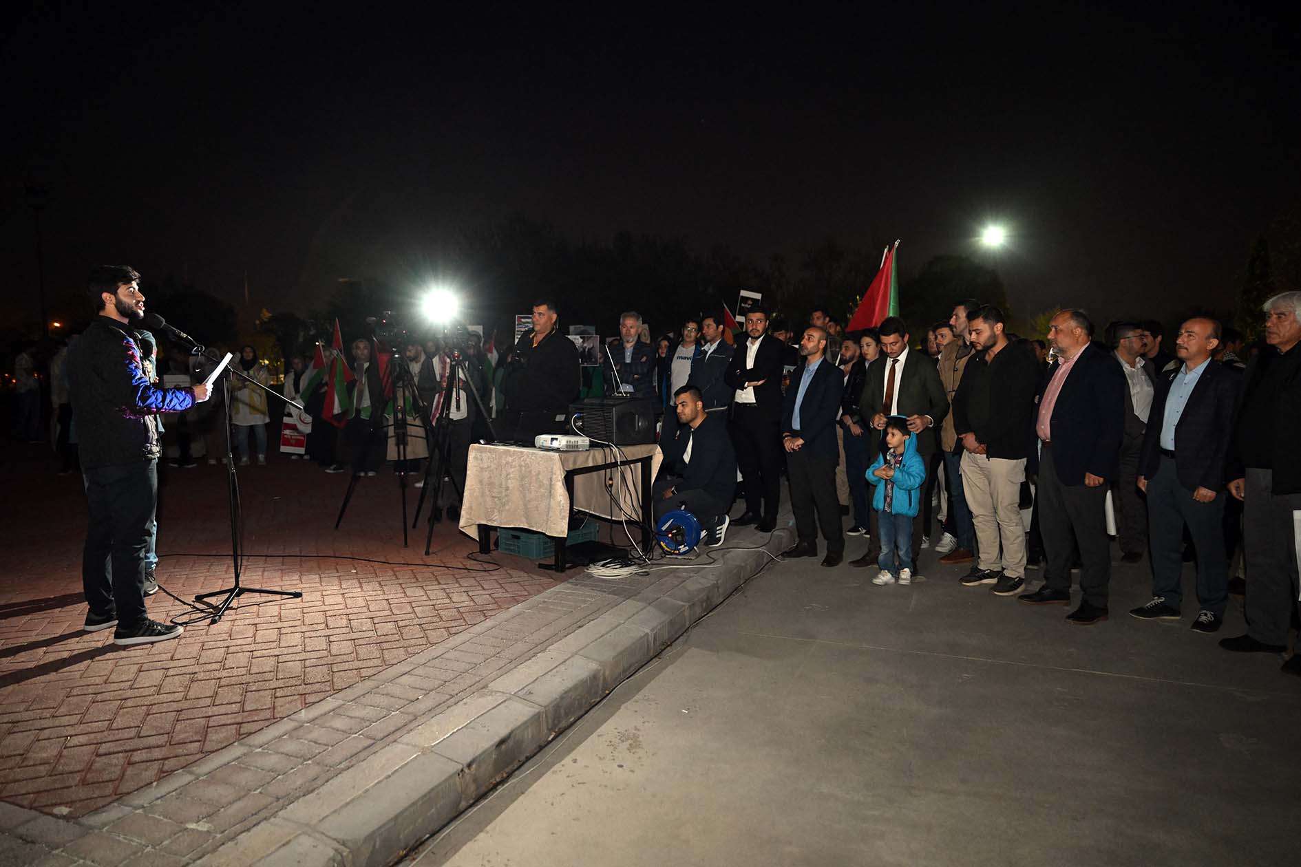 Gazze'de Soykırım ve Aksa Programı Düzenlendi