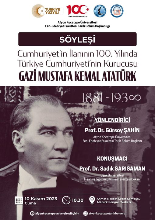 Afyon Kocatepe Üniversitesi'nden Anlamlı Atatürk Anma Etkinliği