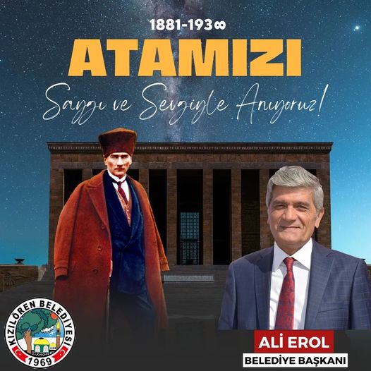 Kızılören Belediyesi, Atatürk'ü Anma Programı Düzenliyor