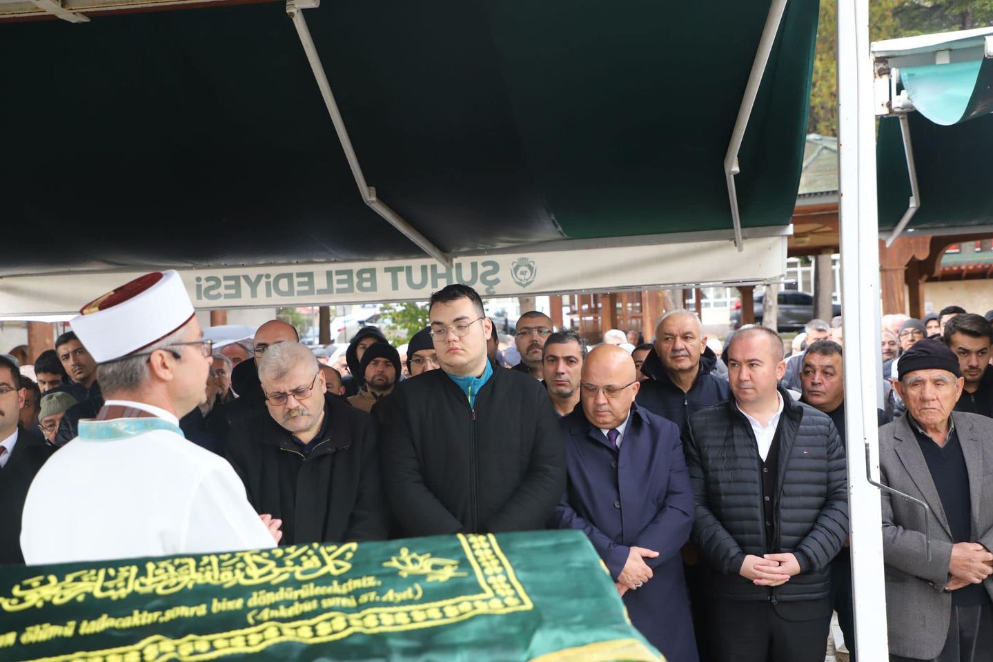 Afyonkarahisar'da Eski İlçe Başkanı Son Yolculuğuna Uğurlandı.