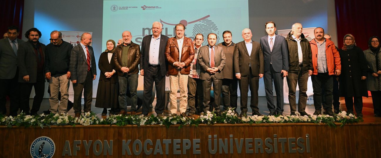 Afyon Kocatepe Üniversitesi'nden Ahmet Özhan'lı Sinema Günleri