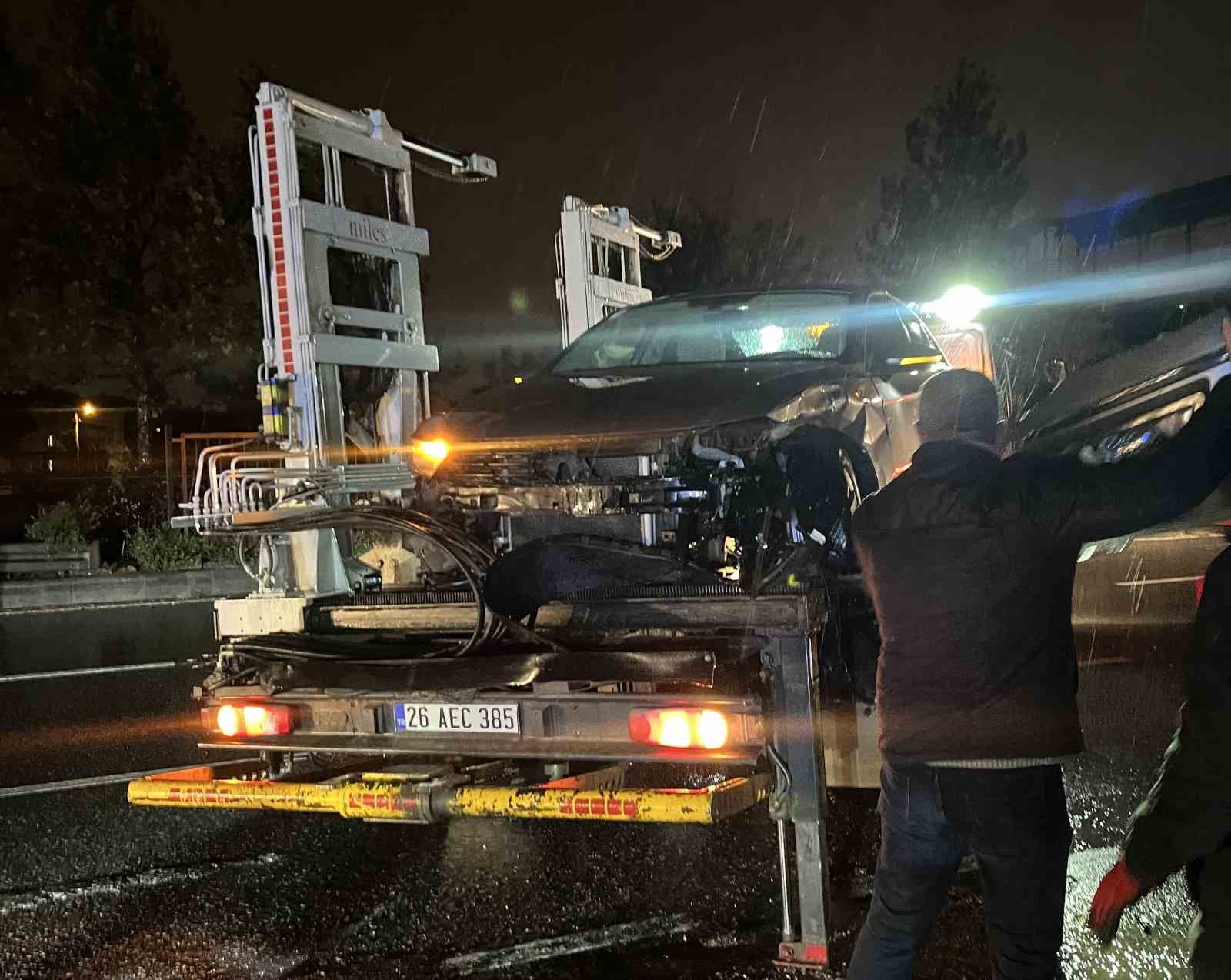 Eskişehir'de trafik kazası: 1 yaralı.