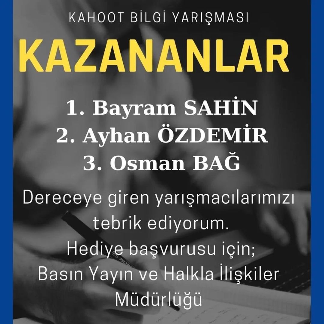 Dinar'da Bilgi Yarışması Büyük Beğeni Topladı