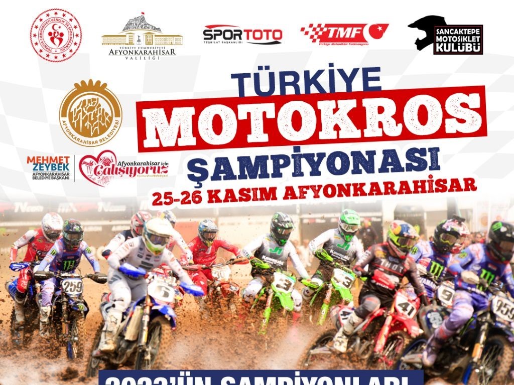 2023 Türkiye Motokros Şampiyonası Afyon'da!