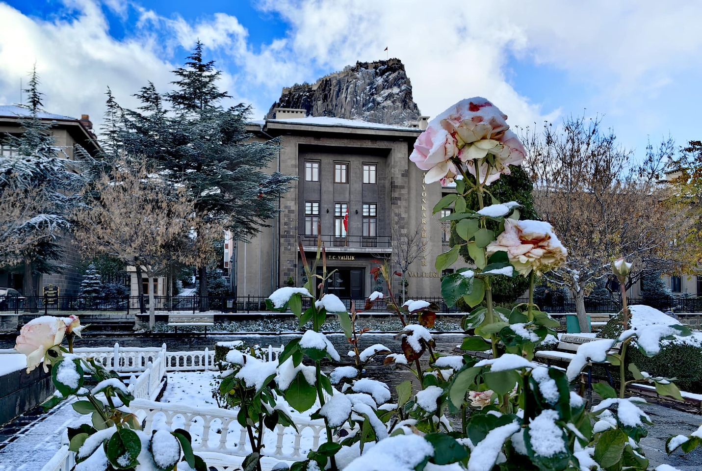 Afyon'da Kar Mücadelesi örnek gösteriliyor.