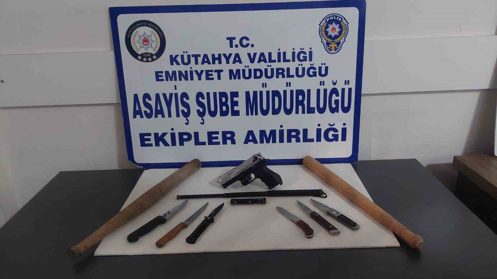 Kütahya Emniyet Müdürlüğü'nden Önemli Operasyon: 1 Tabanca Ele Geçirildi