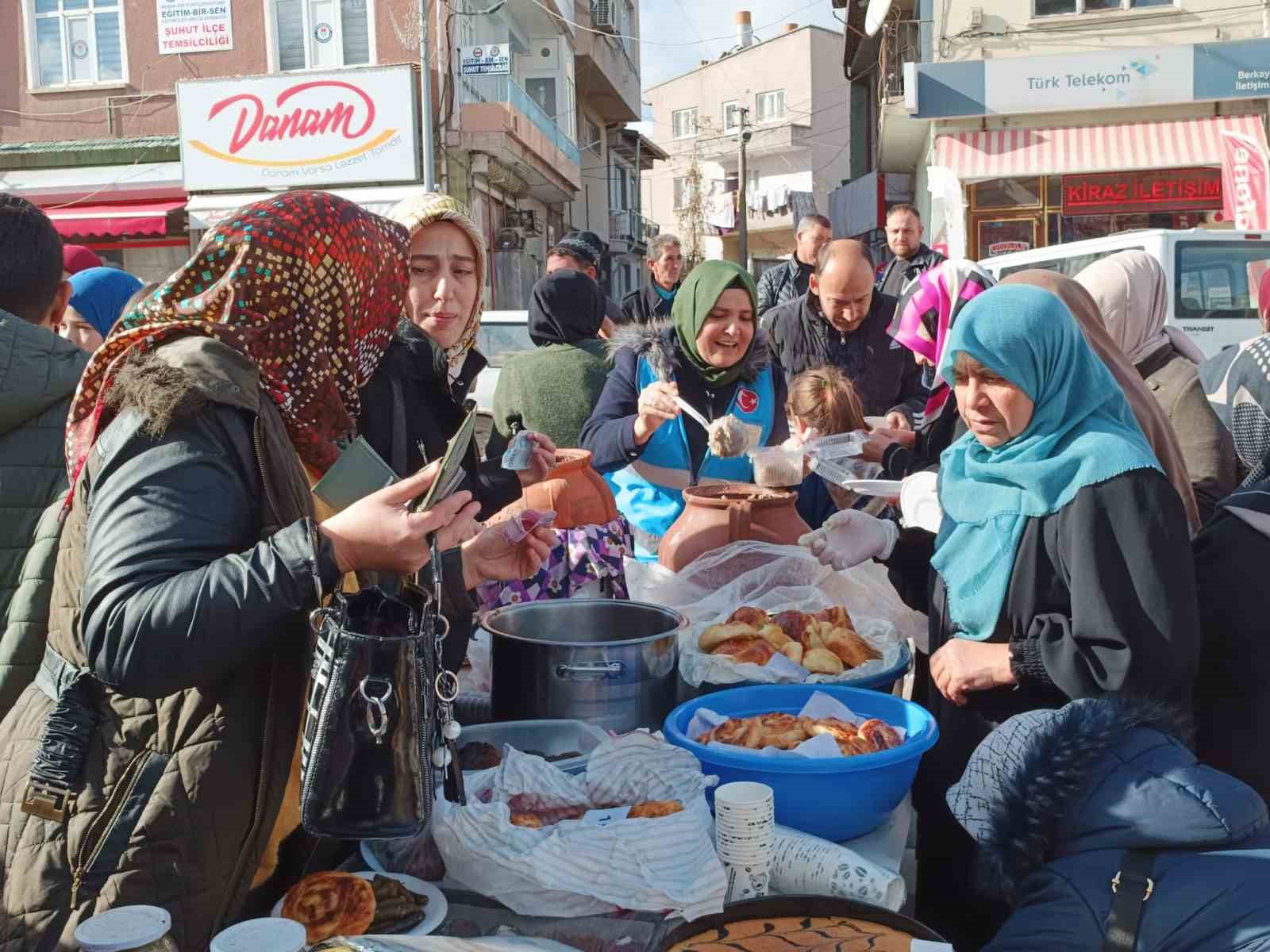 Afyonkarahisar'da Filistin Mağdurlarına Yardım Etkinliği