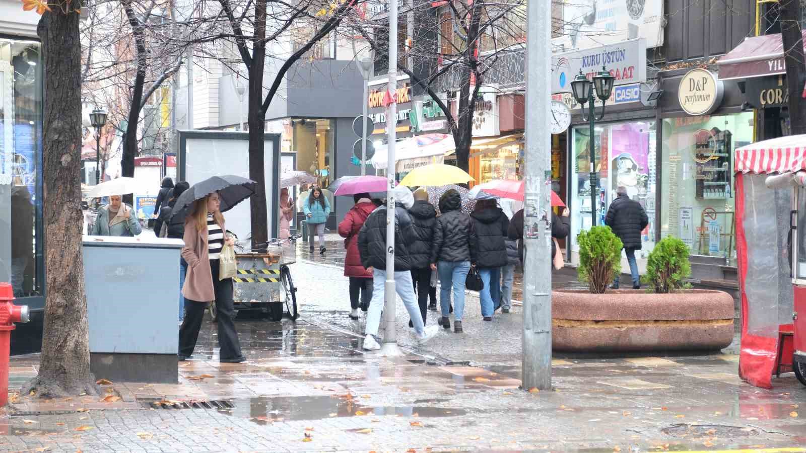 Eskişehir'de Yağmur Yağdı, Çiftçiler Memnun