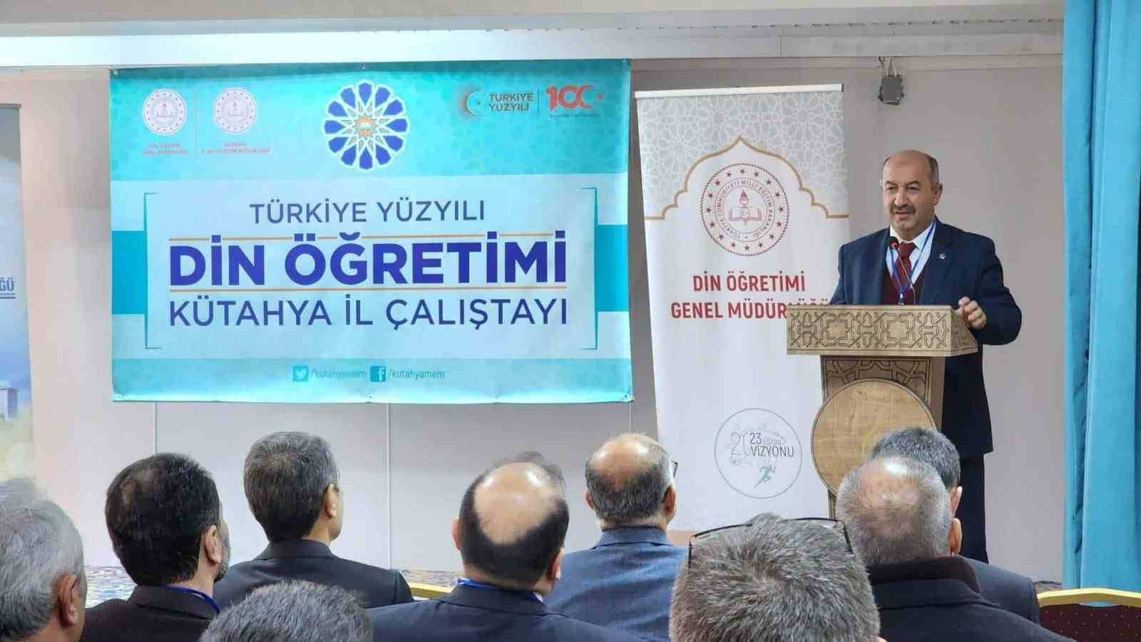 Din öğretimi çalıştayı, Kütahya'da yapıldı.