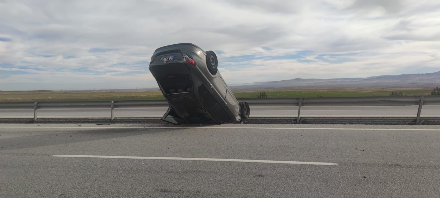 Emirdağ'da trafik kazası: 2 yaralı