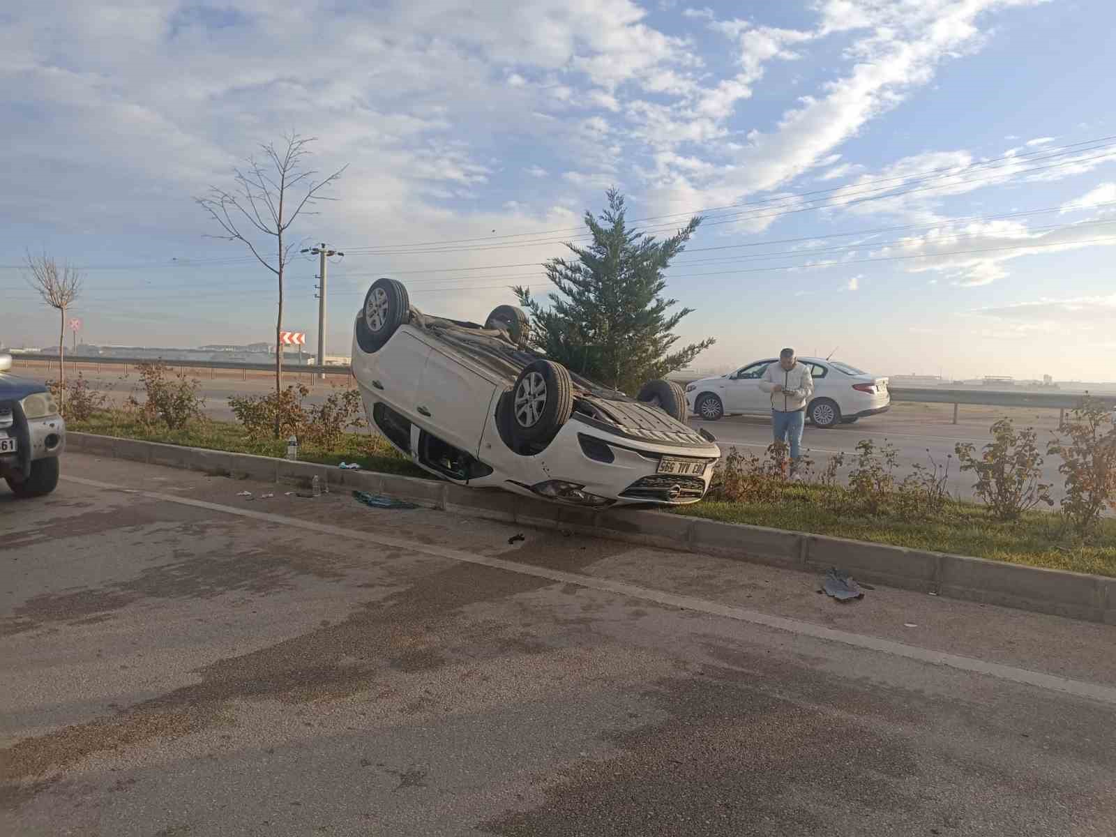 Afyonkarahisar'da trafik kazası: Bir yaralı