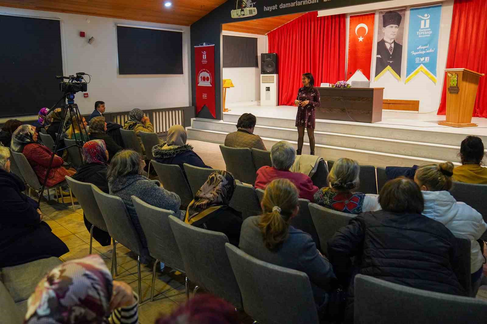 Tepebaşı Belediyesi, 'Üretimin Gücü Kadınların Gücü' Söyleşisi Gerçekleştirdi