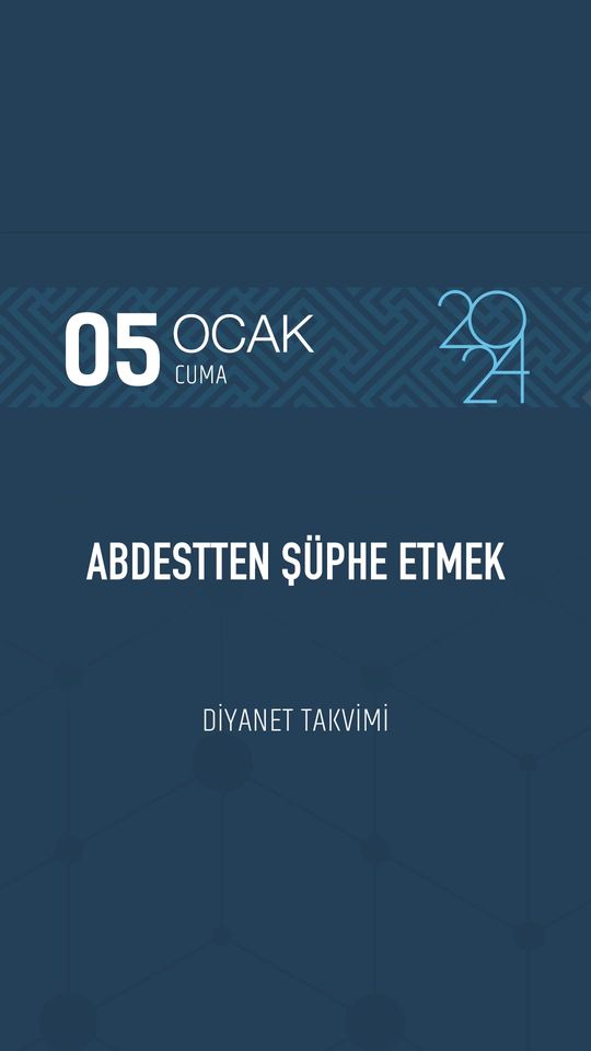 Afyonkarahisar İl Müftülüğü'nden Abdeste İlişkin Önemli Açıklama