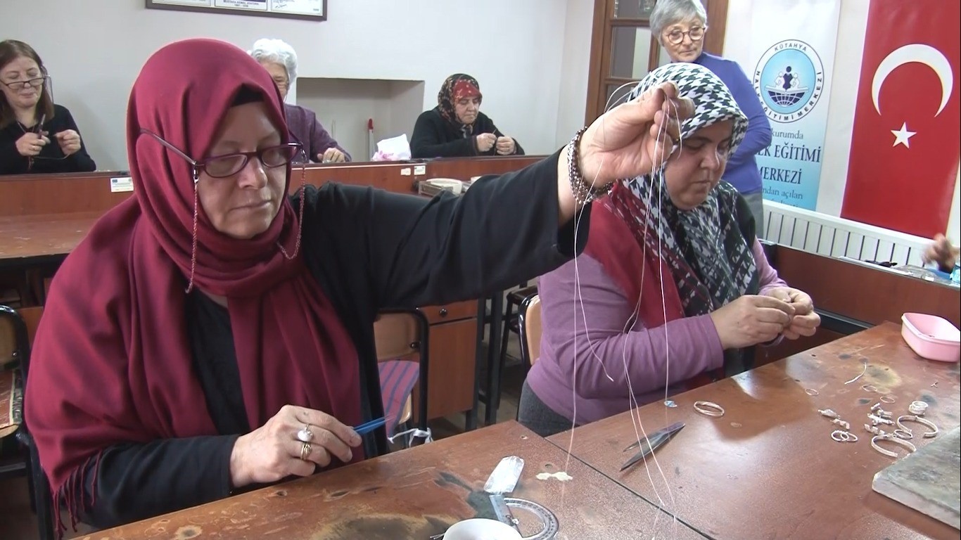 Kütahya'da Telkari Sanatı Kursu Açıldı