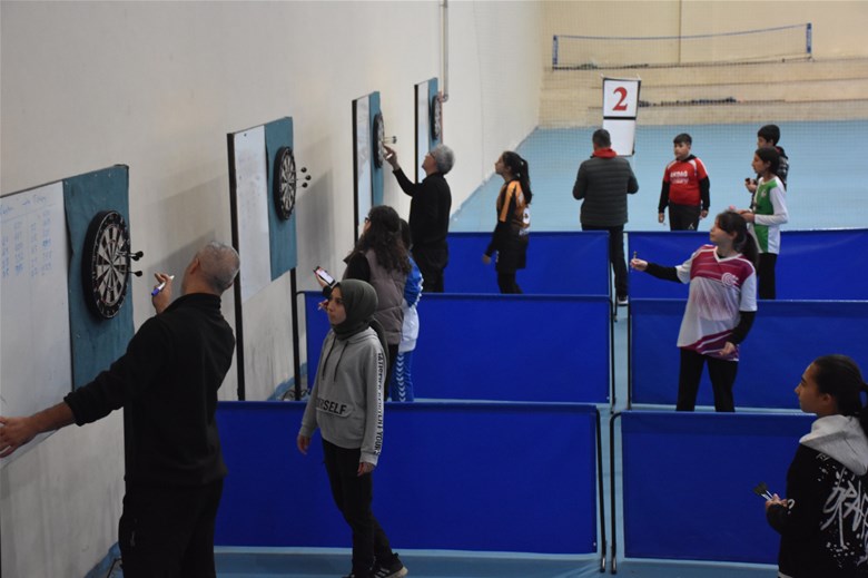 Afyonkarahisar'da Okul Sporları Dart Yıldızlar Müsabakaları Sonuçlandı