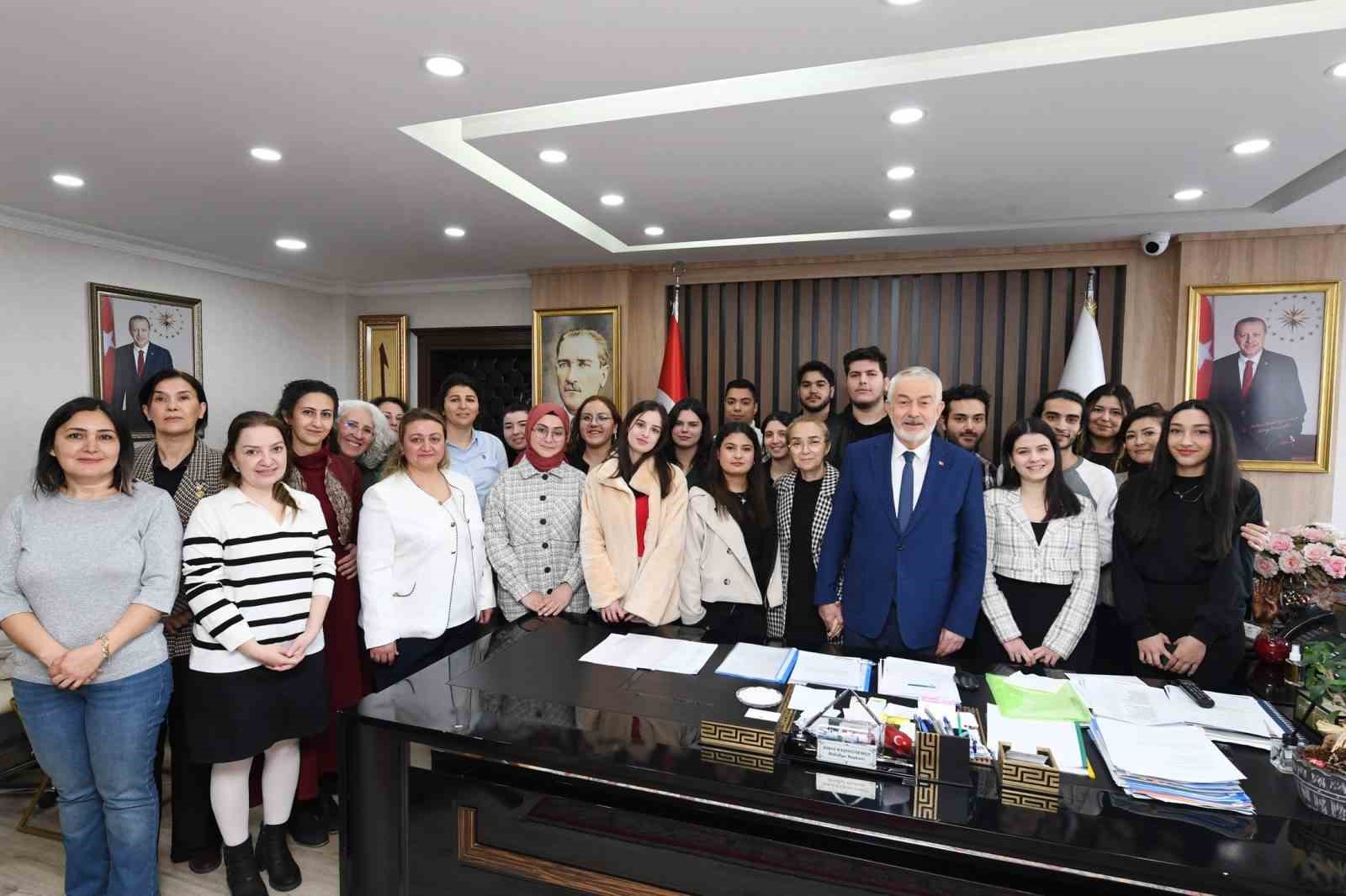 SDÜ HAY-KOR, Isparta Belediye Başkanı ile iş birliği görüşmeleri yaptı.