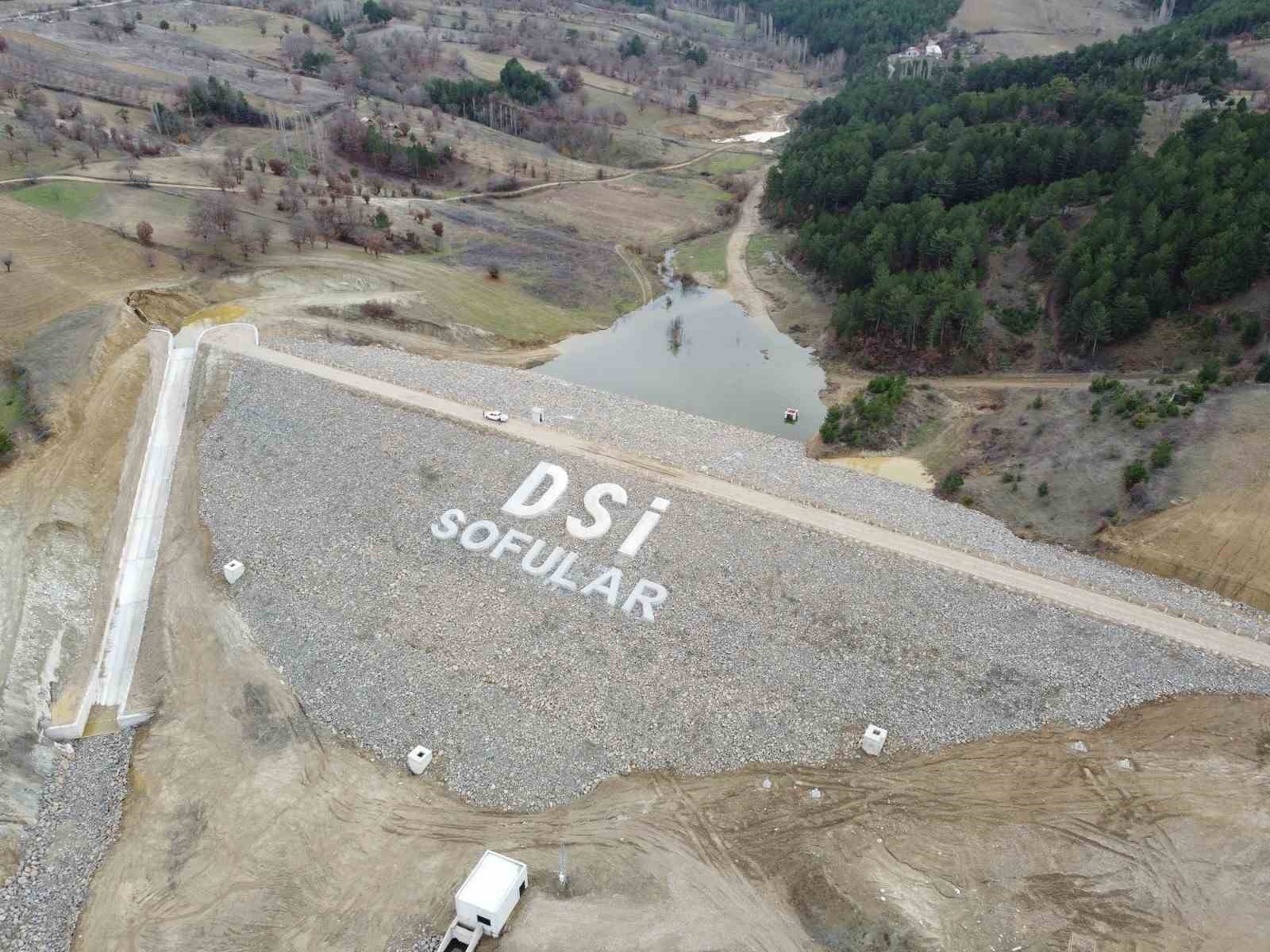 DSİ'nin Sofular Göleti'nden Tarımsal Verimlilik Artacak