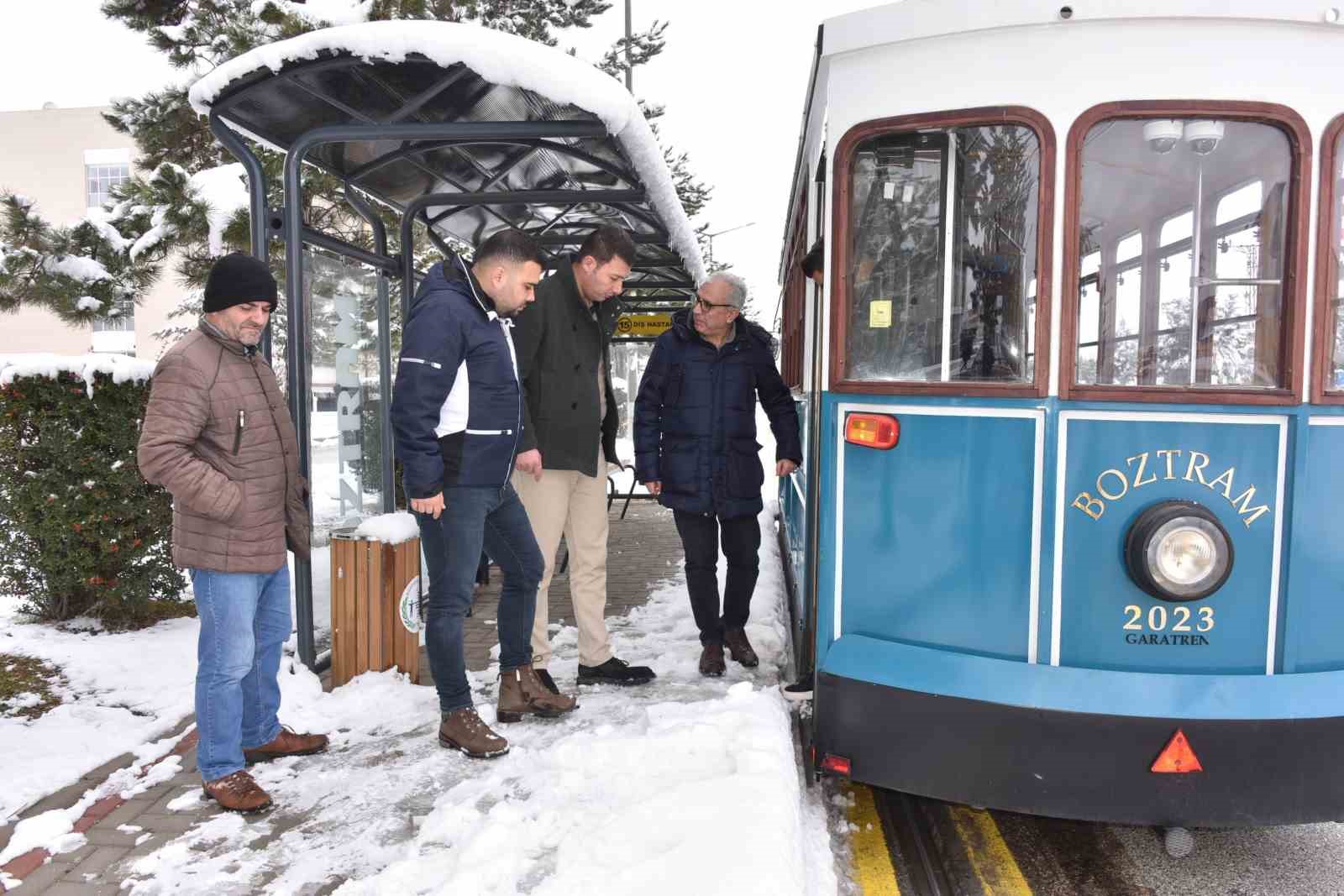 Kırşehir Belediyesi Boztram Projesi'ni İnceliyor.