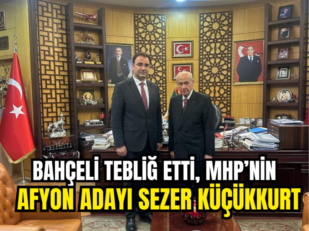 MHP'nin Afyonkarahisar il başkanı Sezer Küçükkurt oldu.