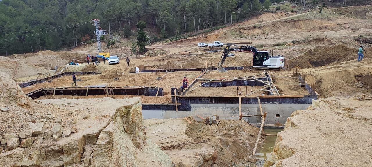 Emet ilçesine sağlıklı içme suyu sağlayacak tesis tamamlandı