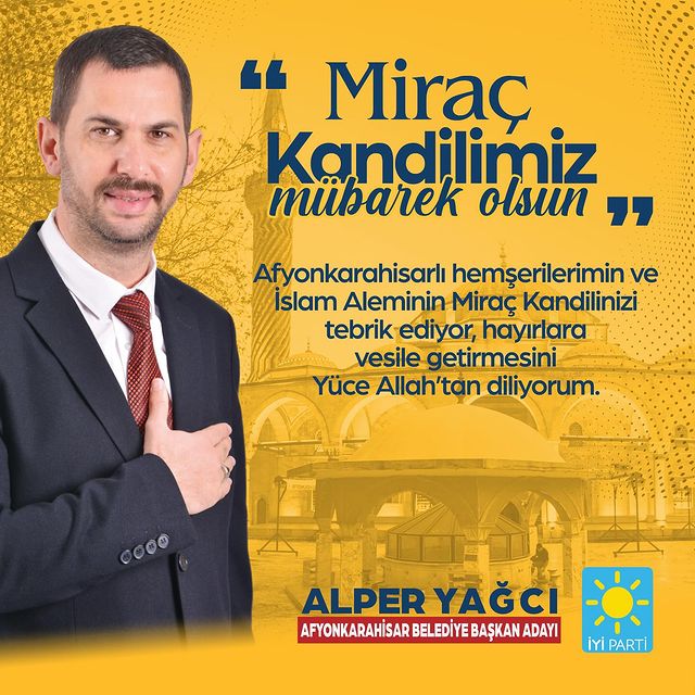 İyi Parti'den Afyonkarahisar Belediye Başkanı adayı: Alper Yağcı!