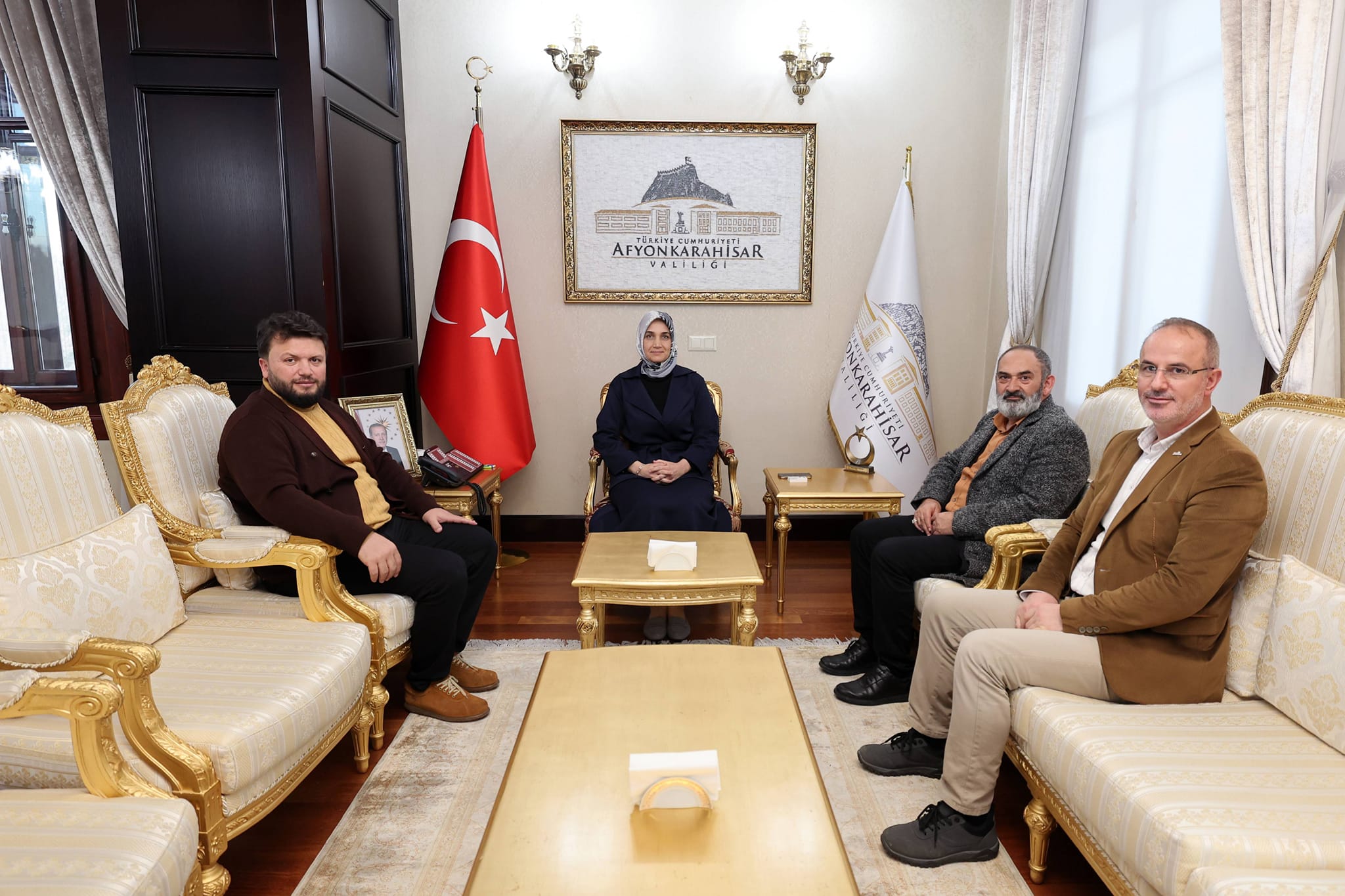 Afyonkarahisar, ünlü şair Dursun Ali Erzincanlı'yı ağırladı