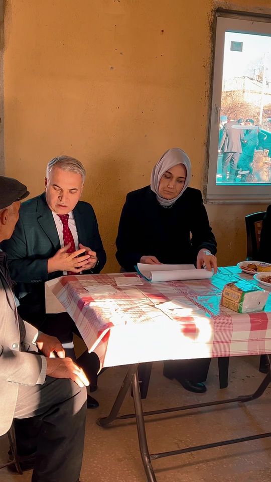 Afyonkarahisar'da köy köy ziyaretler sıcak karşılama aldı