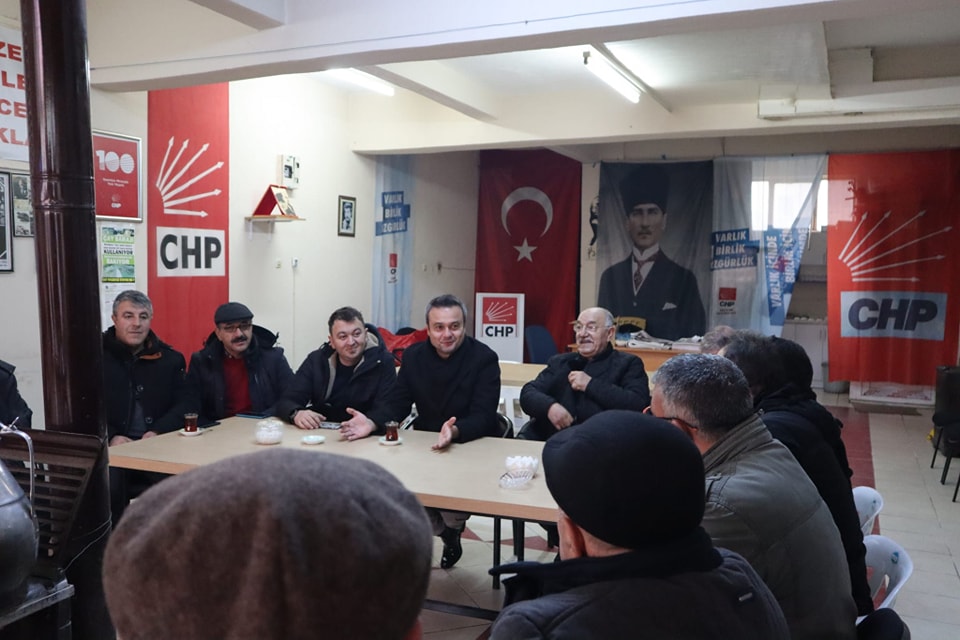 Afyonkarahisar'da CHP İl Başkanı ve Yönetim Kurulu İlçe Teşkilatlarıyla Buluştu