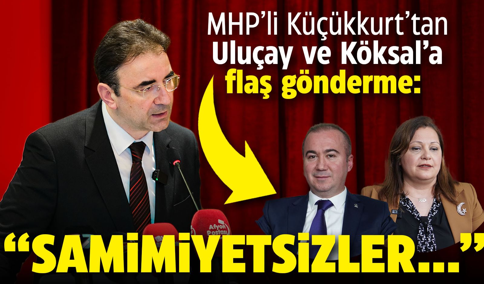 MHP'deki yerel temsilciler arasındaki tartışmalara dikkat! #MHPtartışmaları