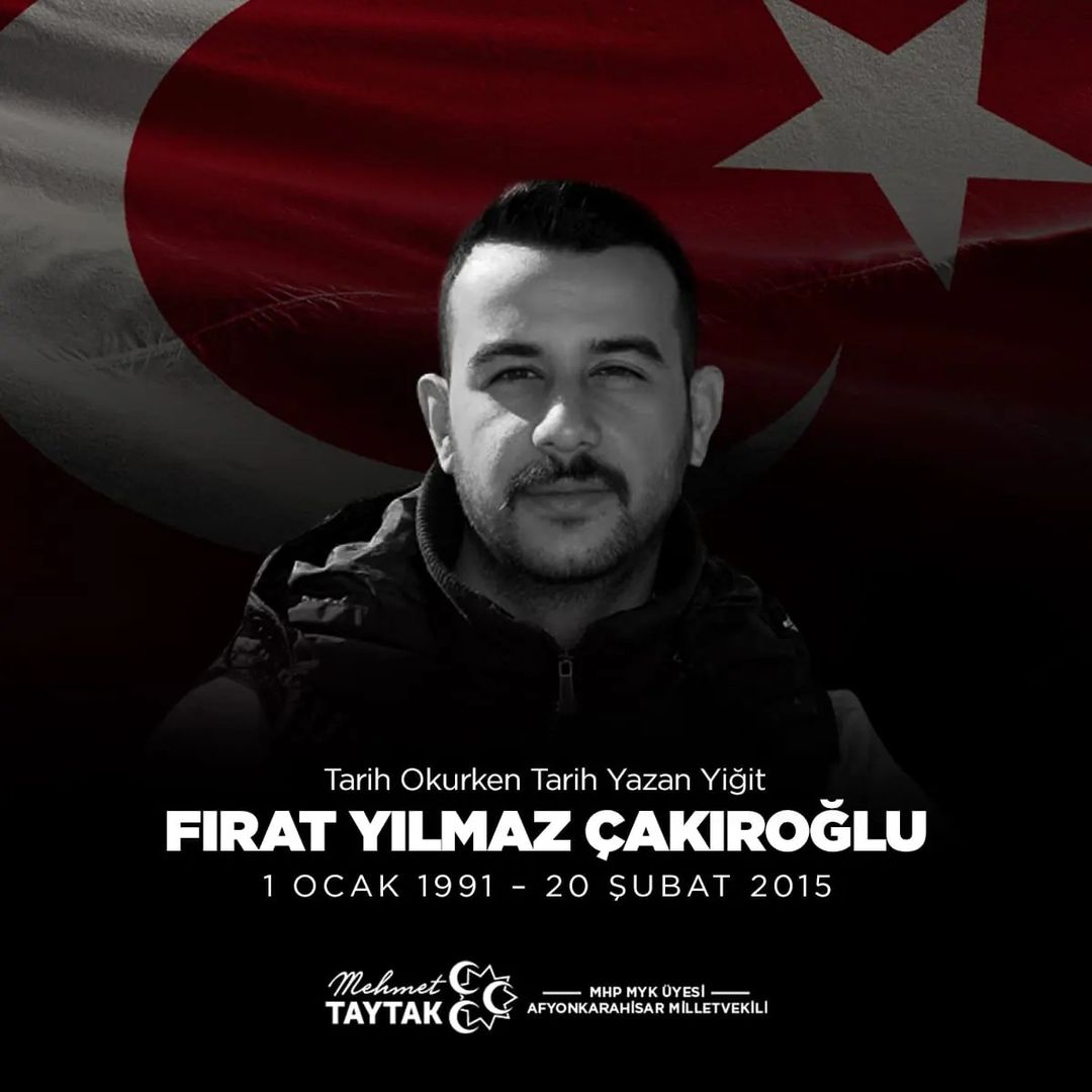 Milletvekili Taytak, şehit Fırat Çakıroğlu'nu anlattı.