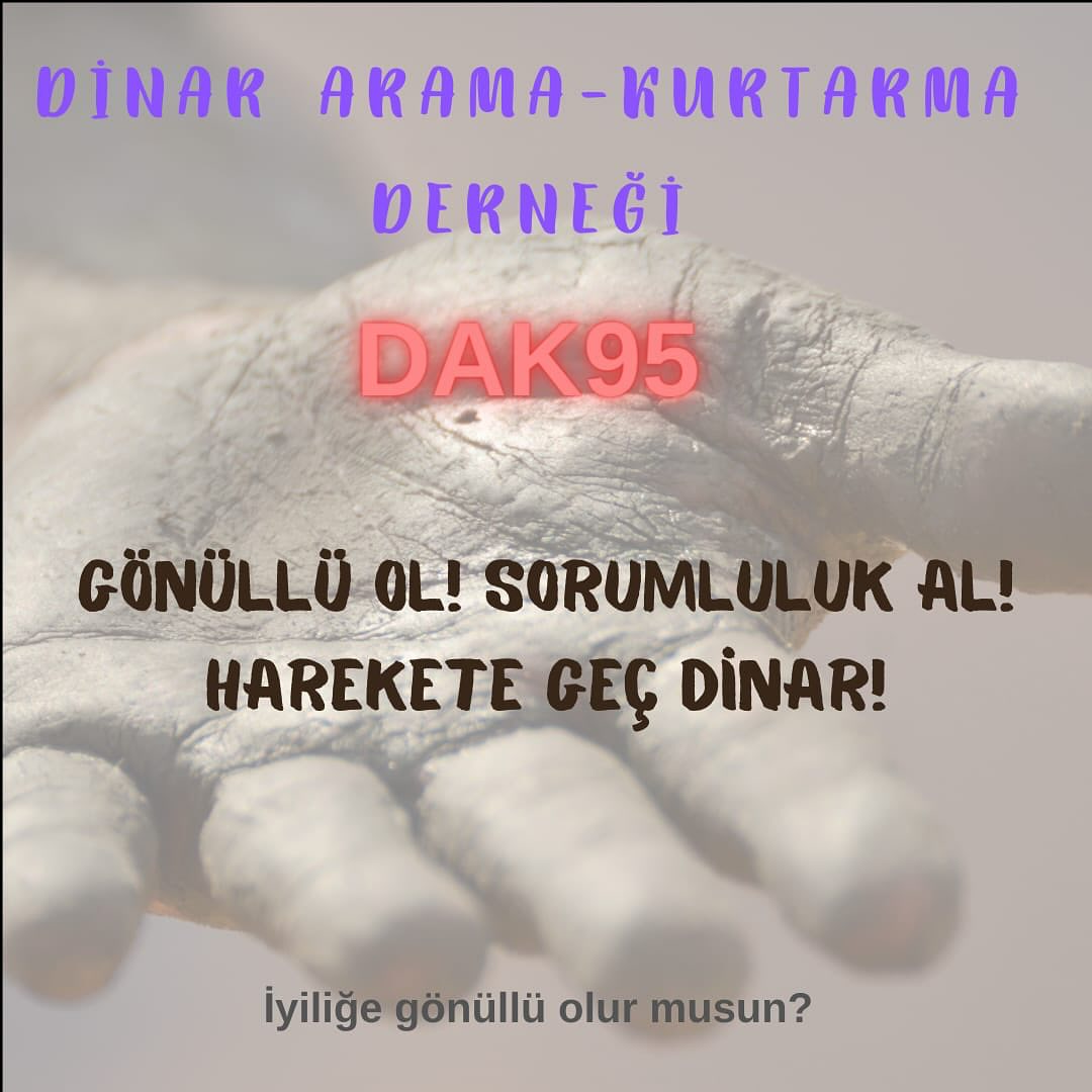 Dinar'da Kurulan DAK95, Afetlere Müdahale Ediyor