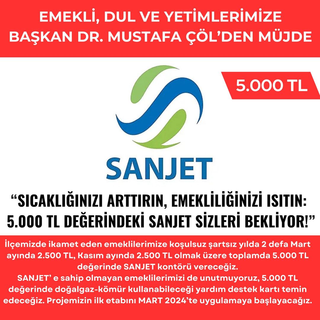 Sandıklı'da Emeklilere Büyük Destek!