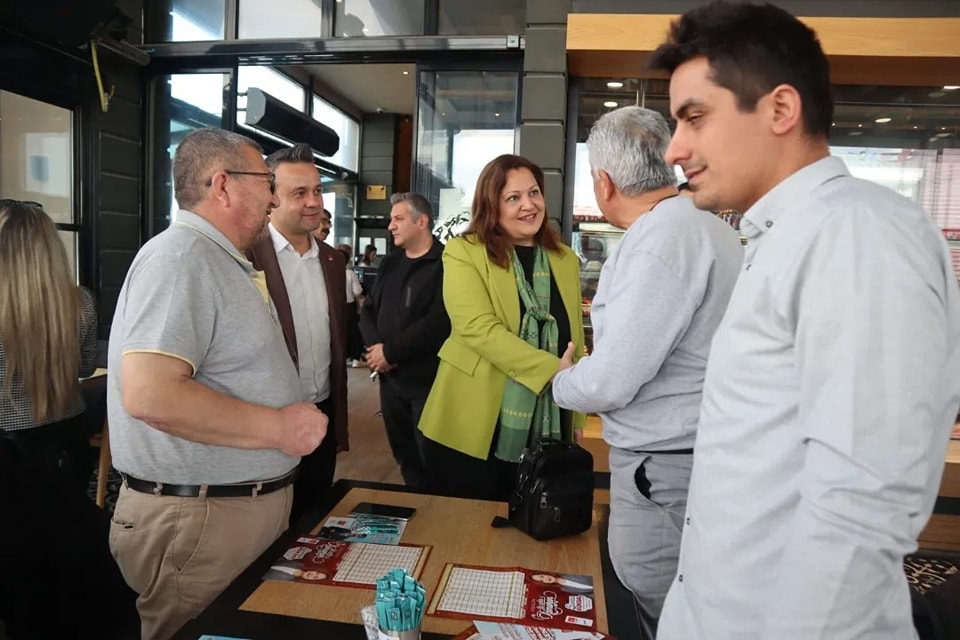 CHP Afyonkarahisar İl Başkanı ve Adayları Belediye Çalışanlarını Ziyaret Etti