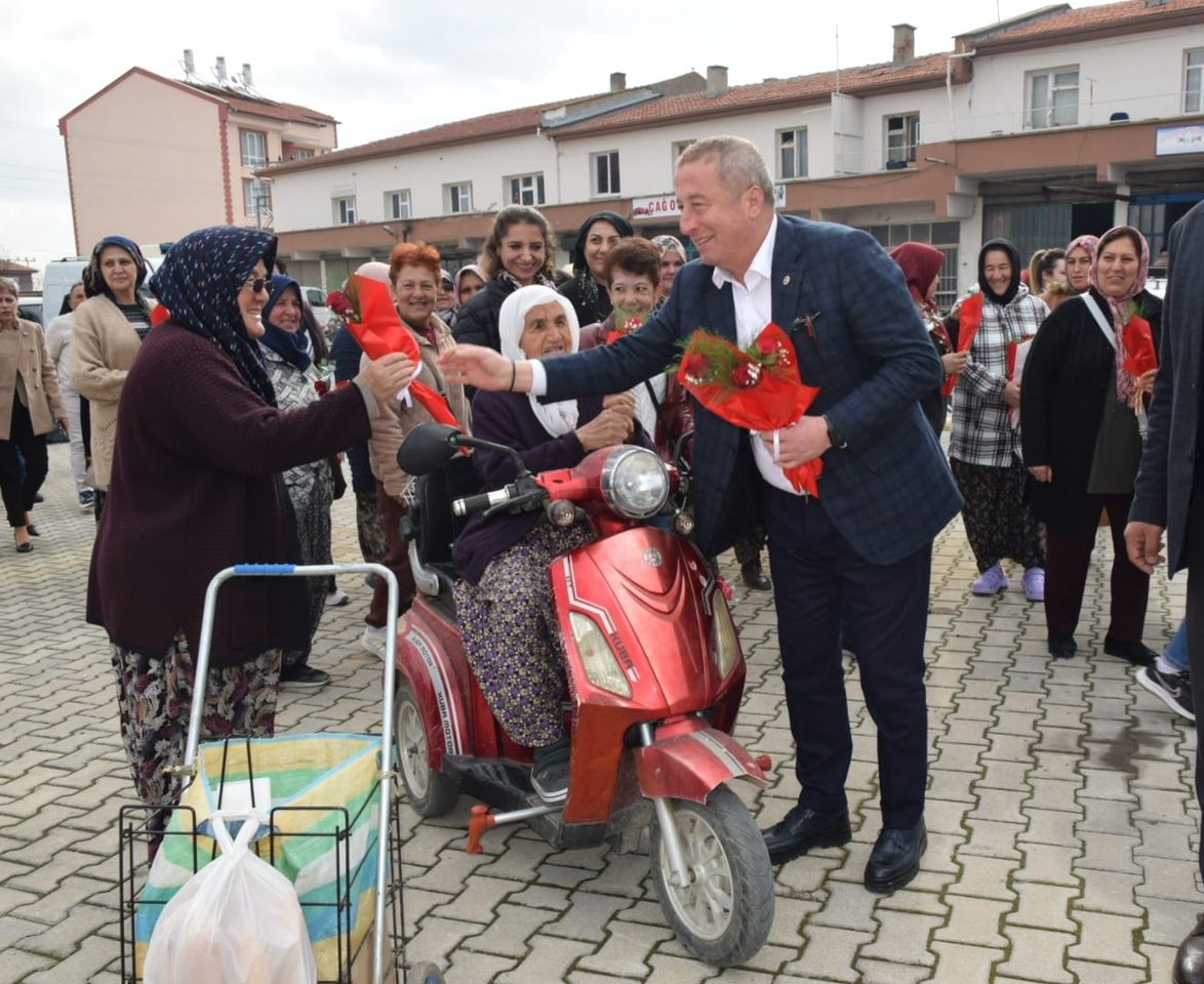 İyi Parti heyeti, Sultandağı-Dereçine'yi ziyaret etti