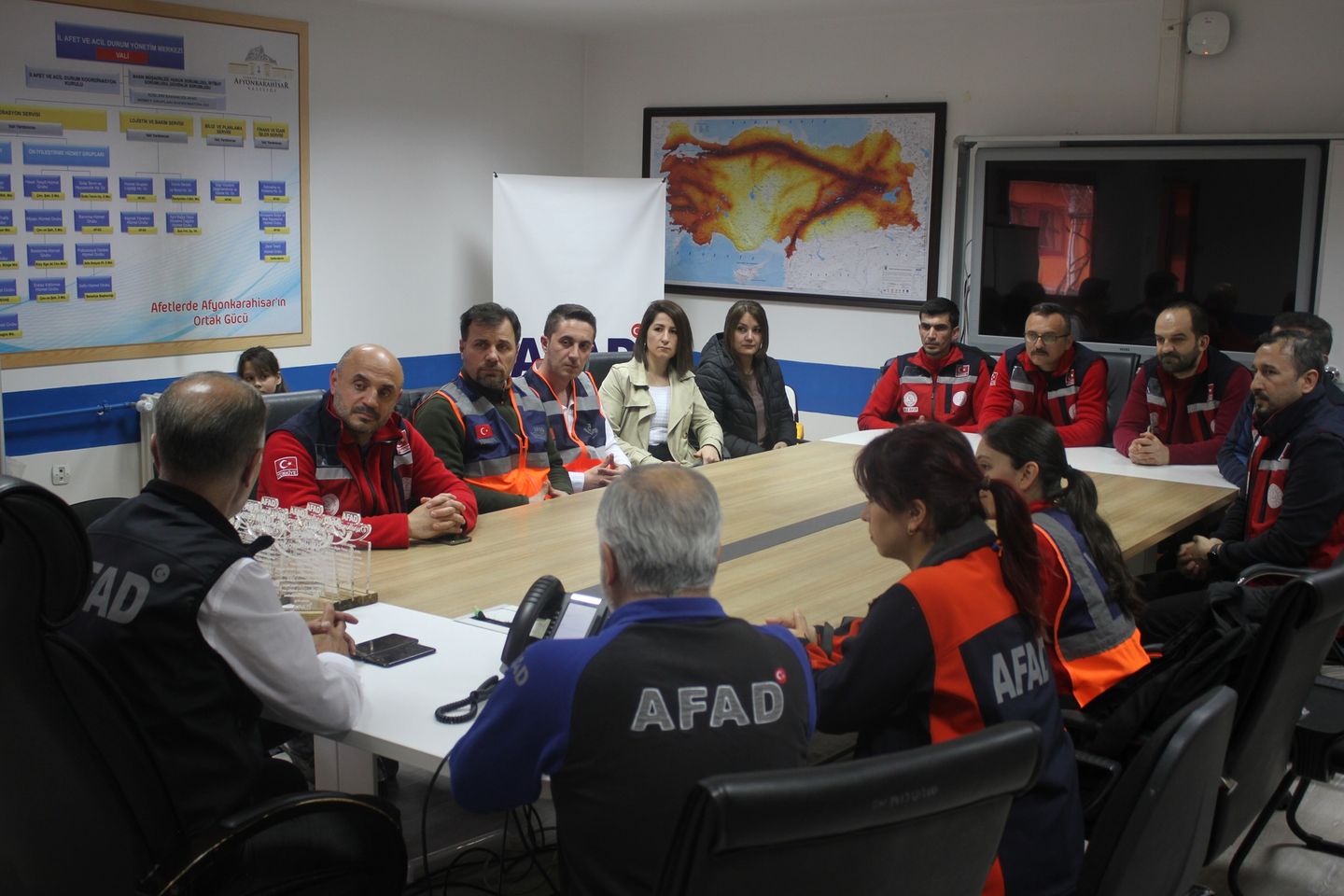 Afyonkarahisar'da Selde Gösterilen Özveri Takdir Edildi