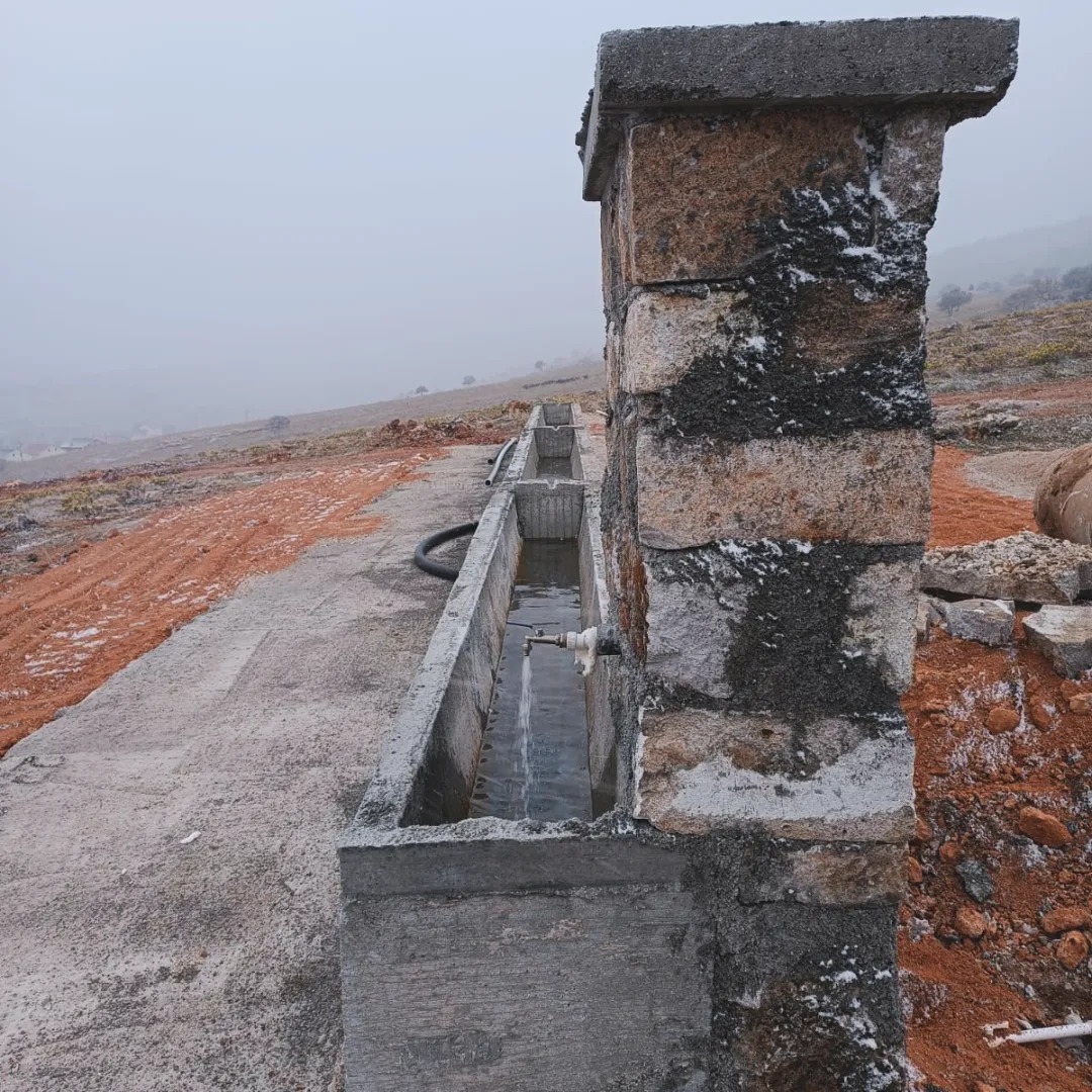 Afyonkarahisar'ın Kızılören'inde Yeni Çeşme İnşa Edildi