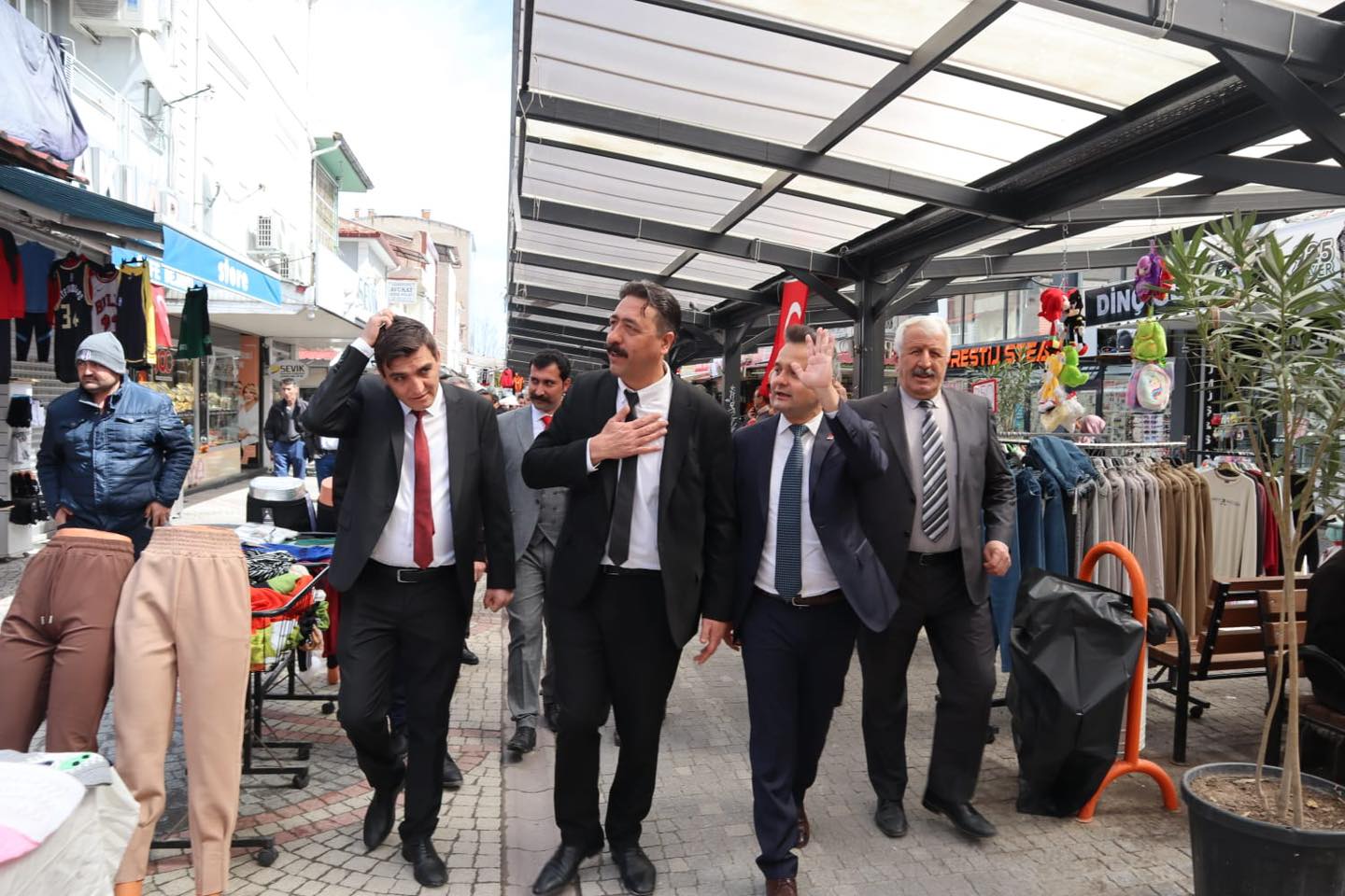 CHP Emirdağ Esnafını Ziyaret Etti