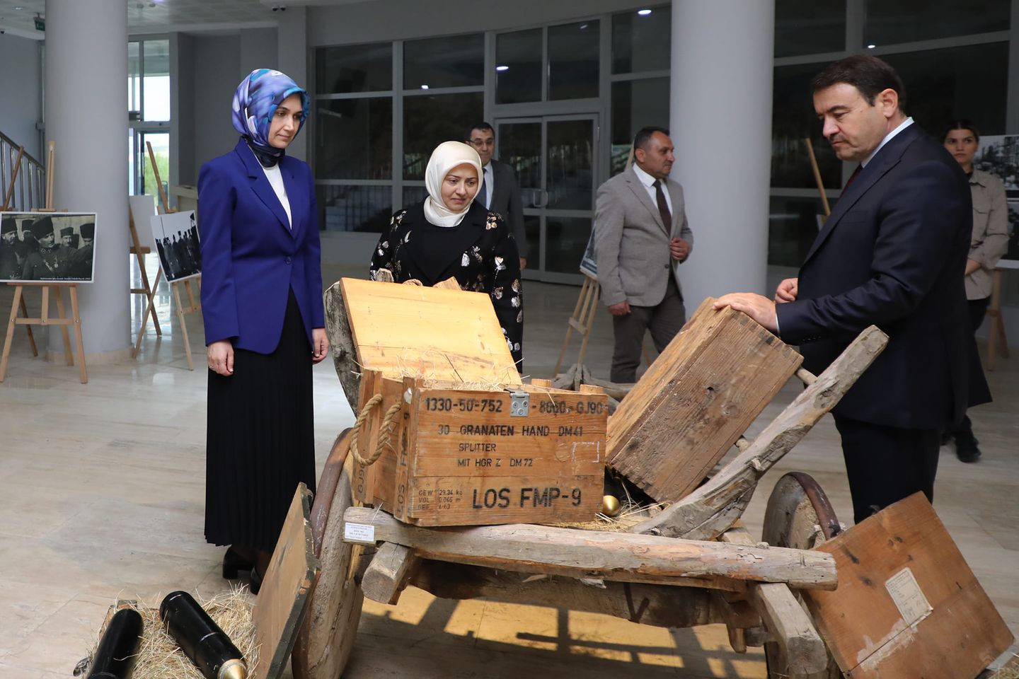 Afyonkarahisar Valisi Kütahya Valisi ile İstiklal Tanıtım Merkezi'nde Buluştu