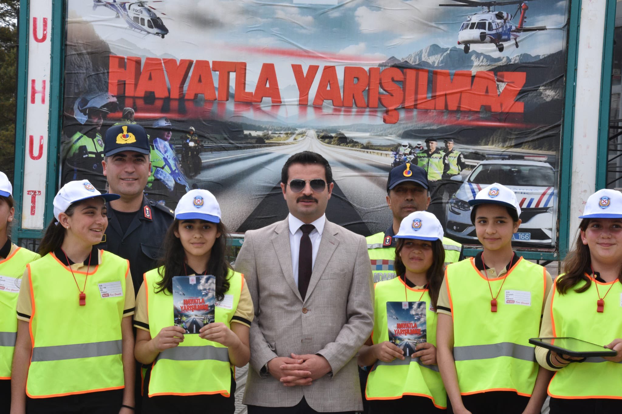 Kaymakamımız Trafik Denetimlerine Katıldı