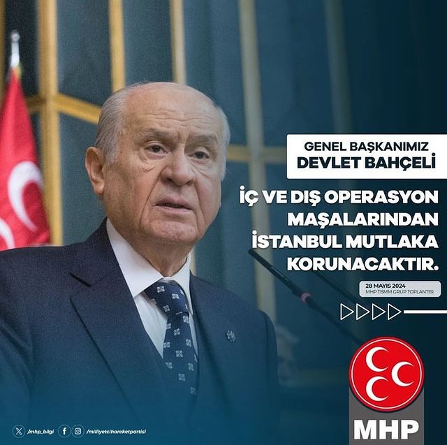 Devlet Bahçeli: İstanbul'un Güvenliği Önemlidir