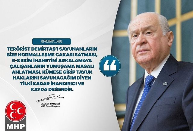 MHP Lideri Devlet Bahçeli Terörü Kınadı