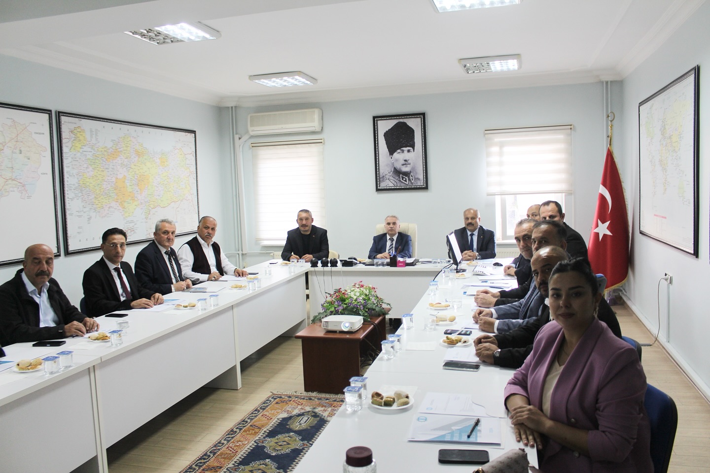 Dinar Organize Sanayi Bölgesi Müteşebbis Heyet Toplantısı Gerçekleşti