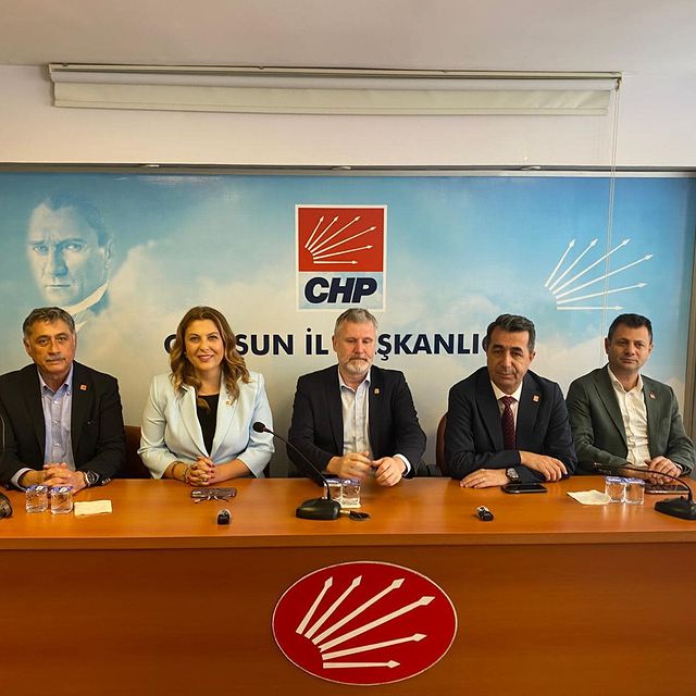 Görgöz, Giresun'da CHP Temaslarda Bulundu