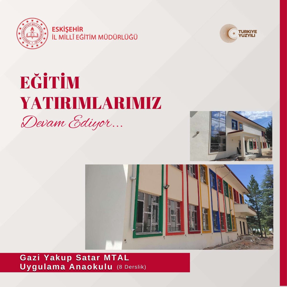 Gazi Yakup Satar Mesleki ve Teknik Anadolu Lisesi Uygulama Anaokulu Açıldı